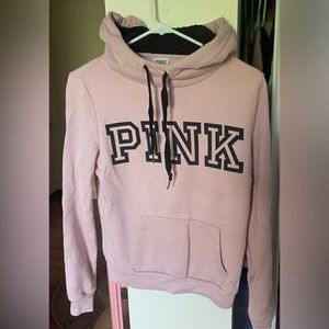 pink PINK women’s hoodie barley worn good condition